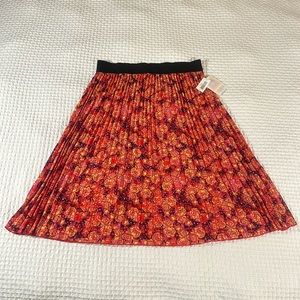 LuLaRoe Women’s Jill Pleated Skirt/Size: XL/ Color: Multi Floral Print (NWT)